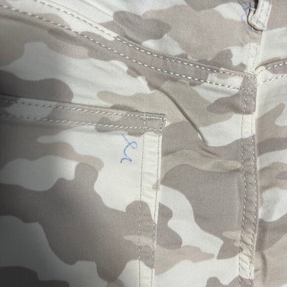 NWT Knox Rose Natural Camo Mid-Rise Ankle Skinny Pant Twill Size 18W - Picture 12 of 14